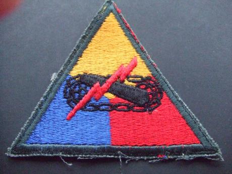 Gepantserde divisie van de United States Army badge.